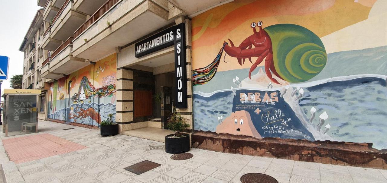 Appartamento Dabelmar A Lanzada Sanxenxo Esterno foto
